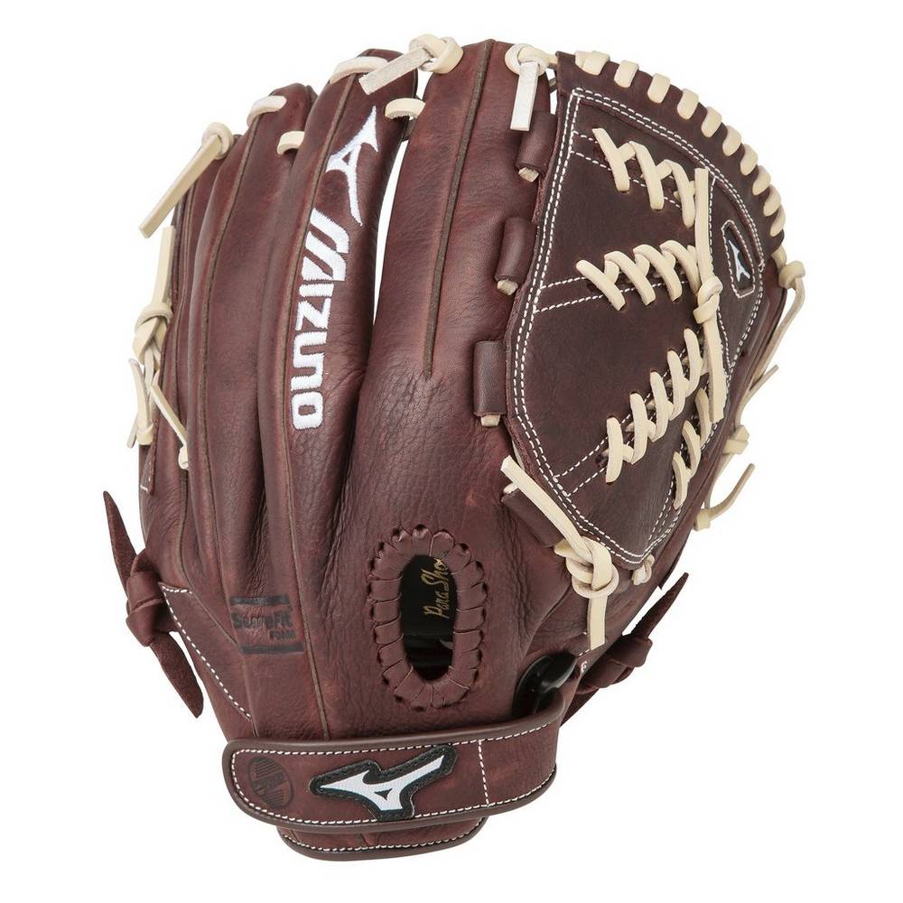 Mizuno Women's Franchise Series Fastpitch Softball Glove 12" Coffee (312463-BQU)